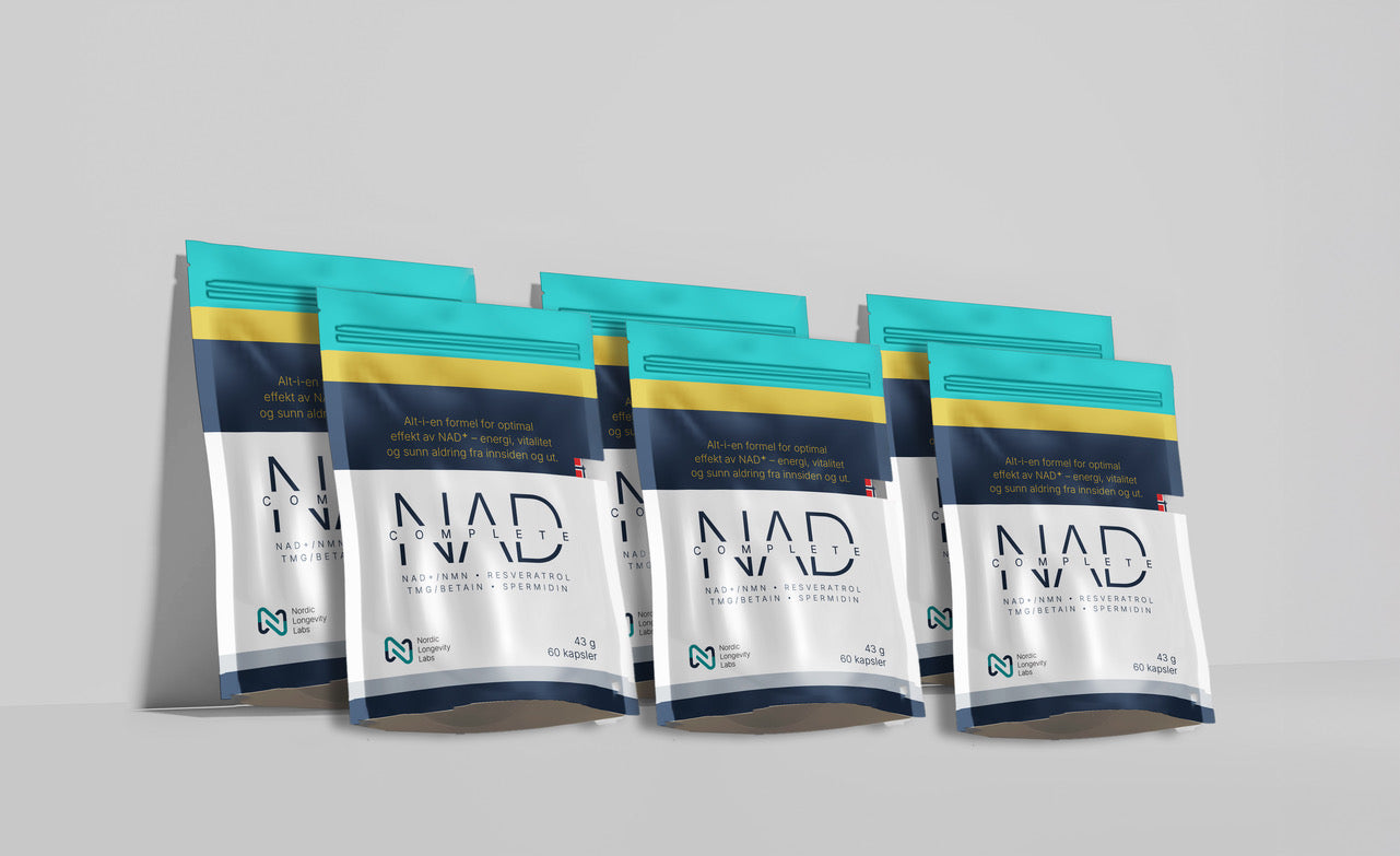FI - 3 x NAD Complete (NMN, TMG, Resveratrol, Spermidini) (kopio)